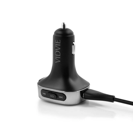 Transmiter FM BT 1xUSB + USB-C 48W VIDVIE FM02 czarny